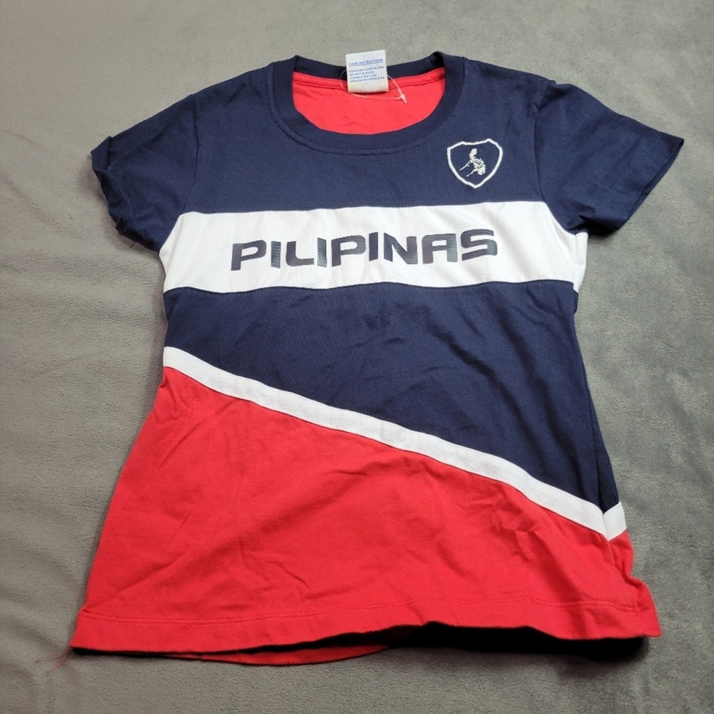 Pilipinas SOCCER Football Club Official Licensed Product Shirt Girl 6 Small Blue